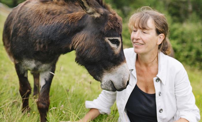 Goose the mini donkey cr Samantha Saskia Duggan